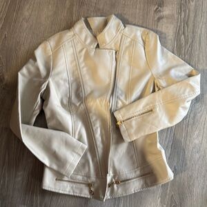 New faux leather stylish jacket
